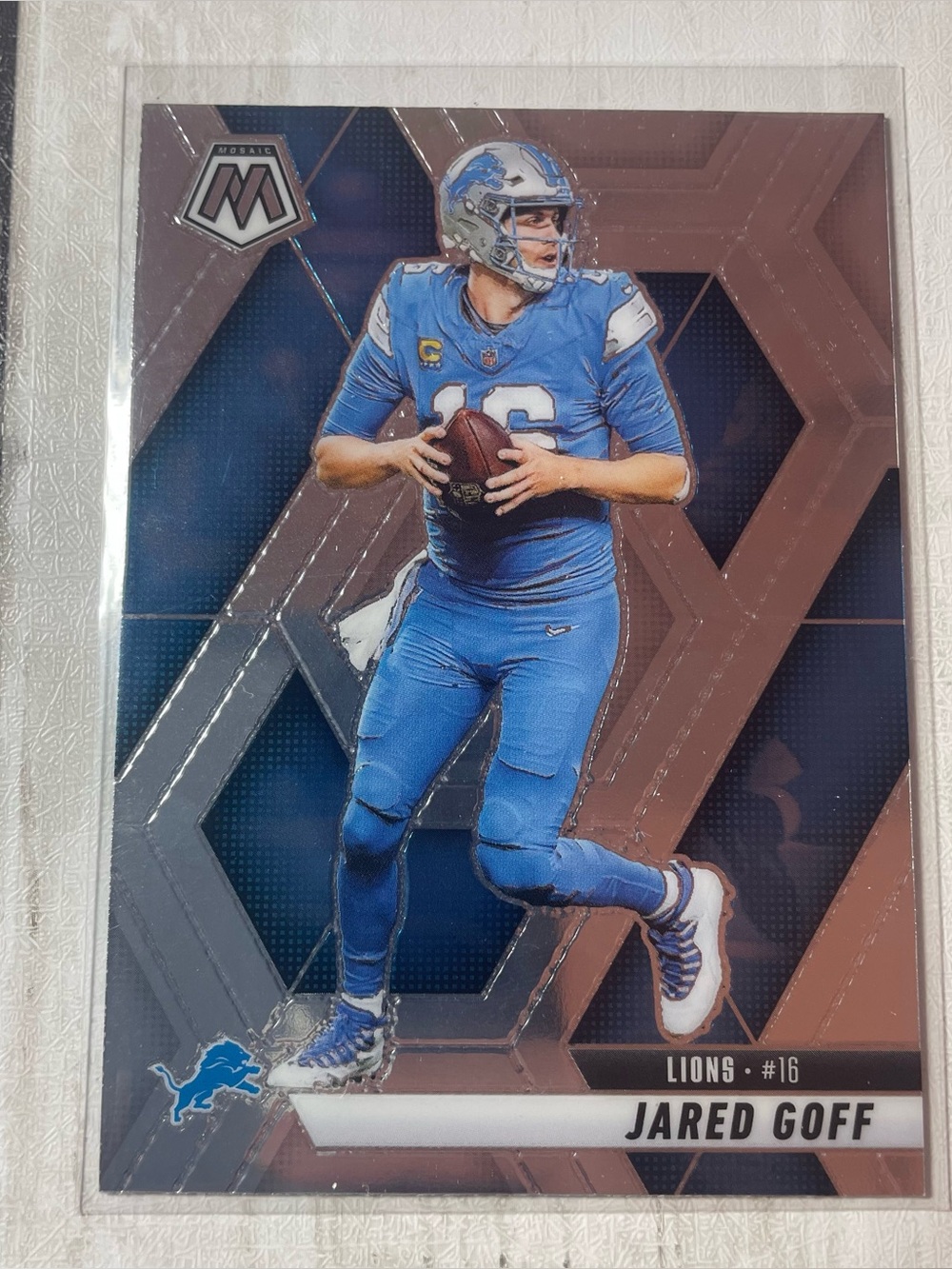 Jared Goff - 2025 Panini Mosaic #194 - Detroit Lions